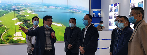 合肥市人大常委會(huì)副主任孔向陽一行蒞臨中水三立調(diào)研