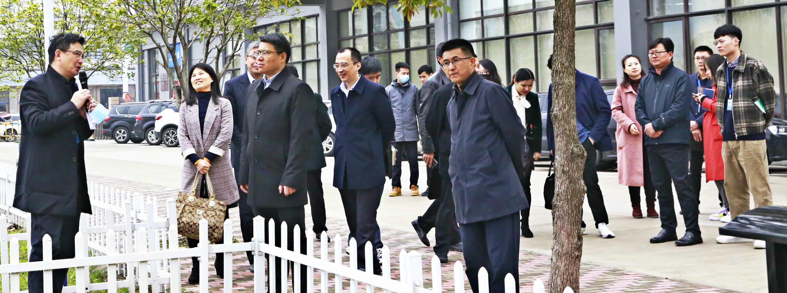 合肥市政府副市長(zhǎng)龔春剛一行蒞臨中水三立調(diào)研指導(dǎo)