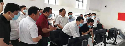 湖北省委常委、省委統(tǒng)戰(zhàn)部部長(zhǎng)爾肯江·吐拉洪一行到大垸子泵站項(xiàng)目檢查指導(dǎo)工作